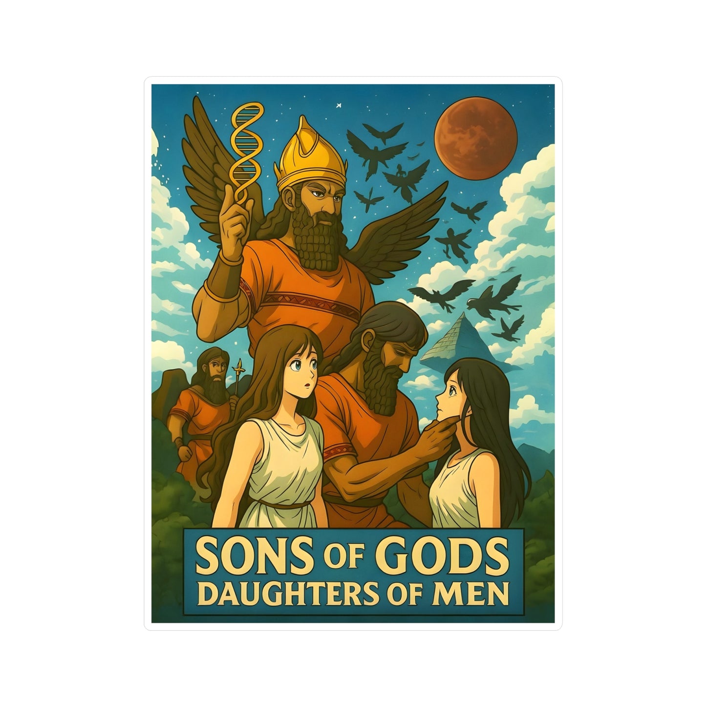 Sons of Gods Daughters of Men — Vinyl Sticker