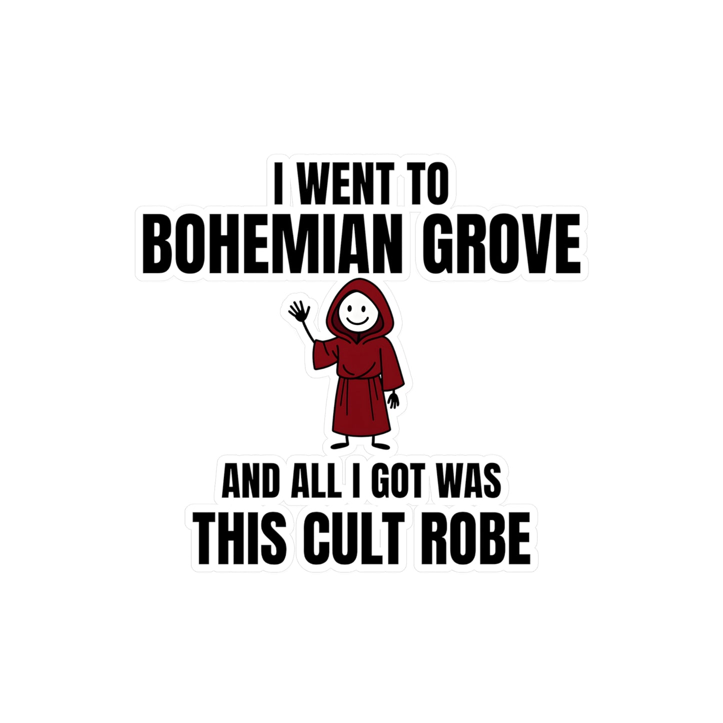 Cult Robe — Vinyl Sticker