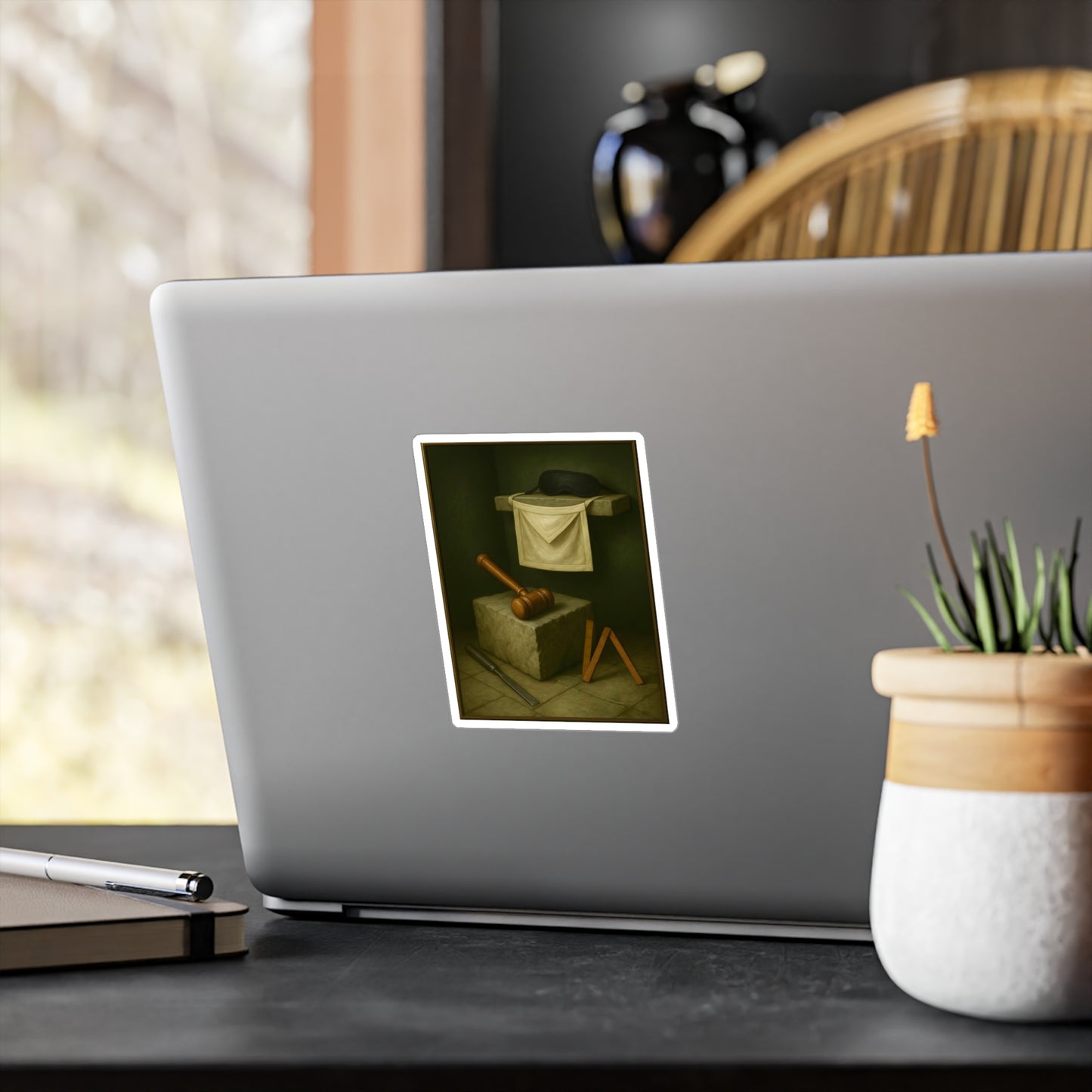 Entered Apprentice — Vinyl Sticker