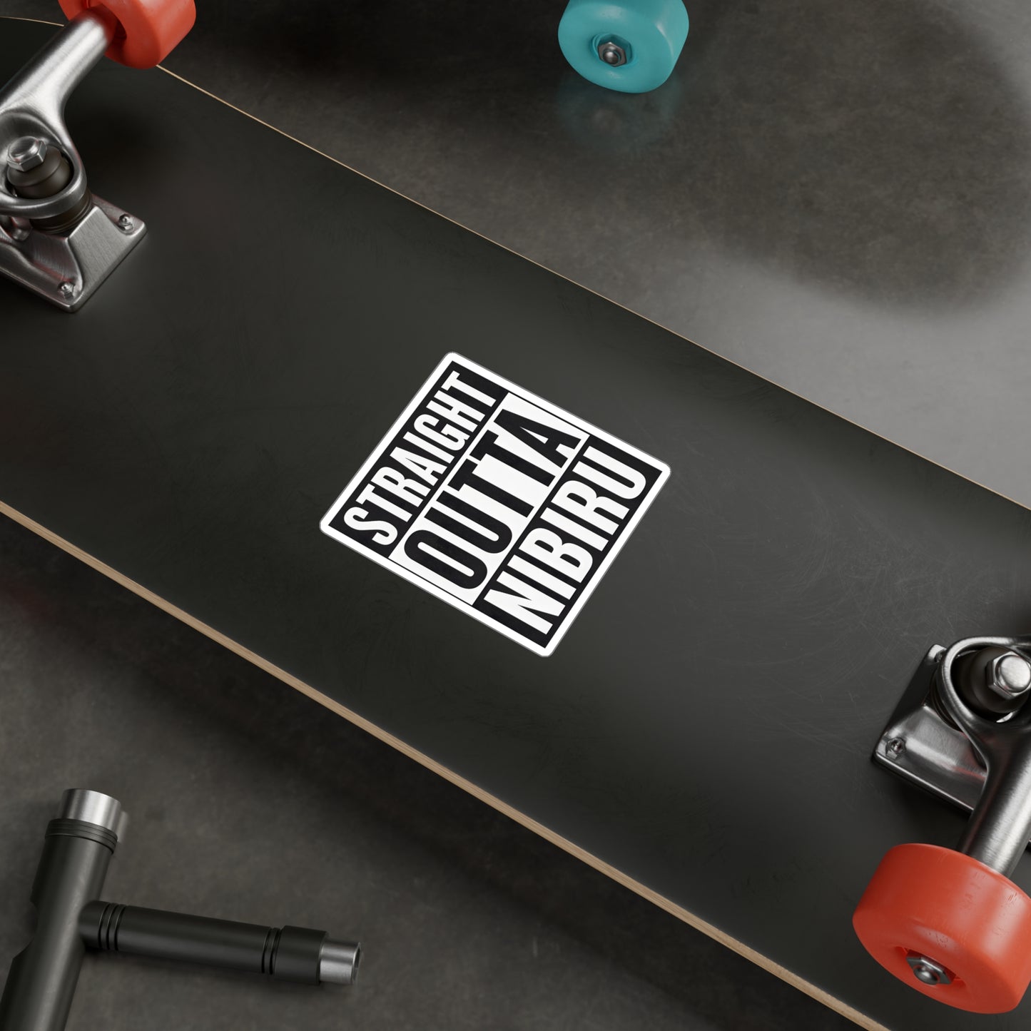 Straight Outta Nibiru — Vinyl Sticker