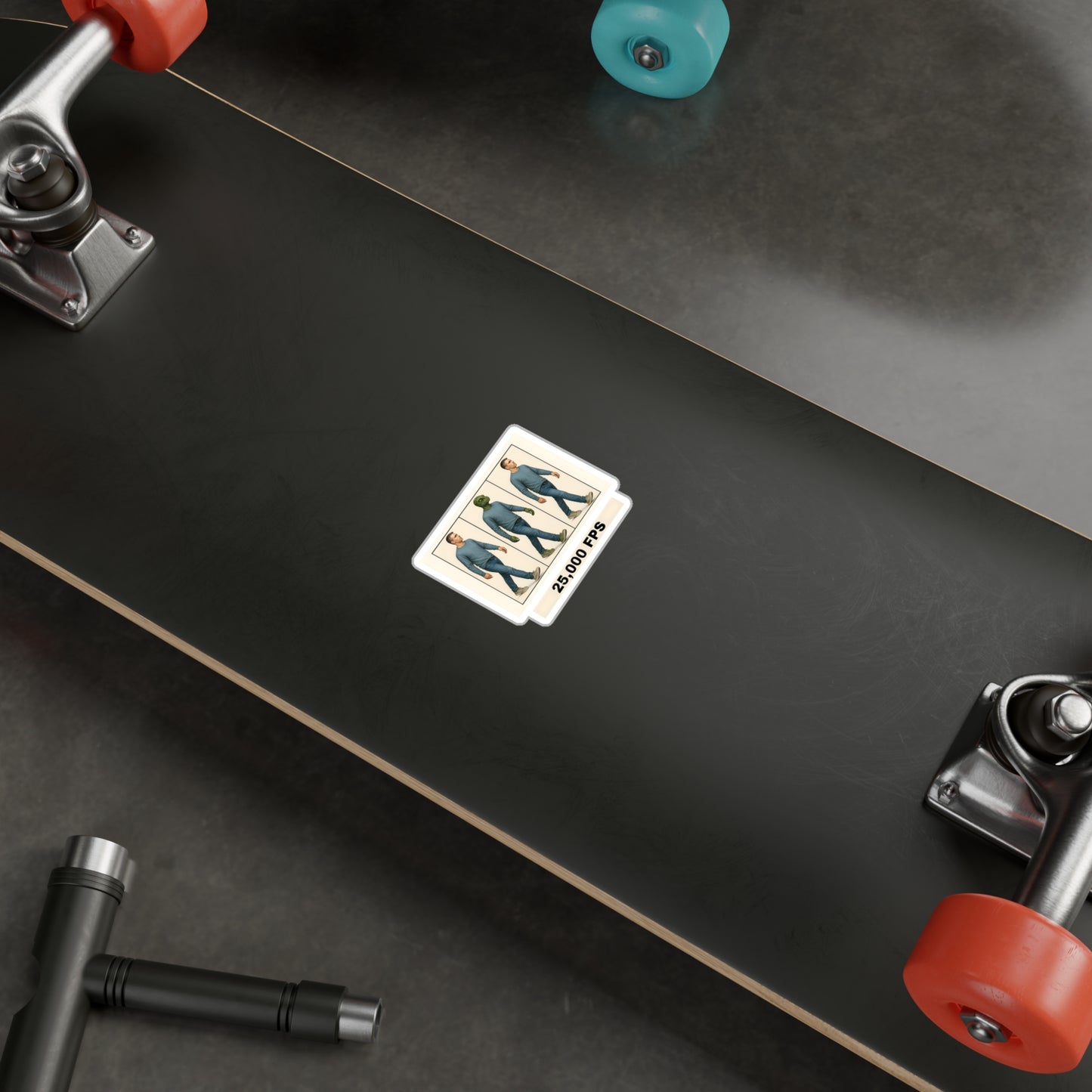 25,000 FPS — Vinyl Sticker