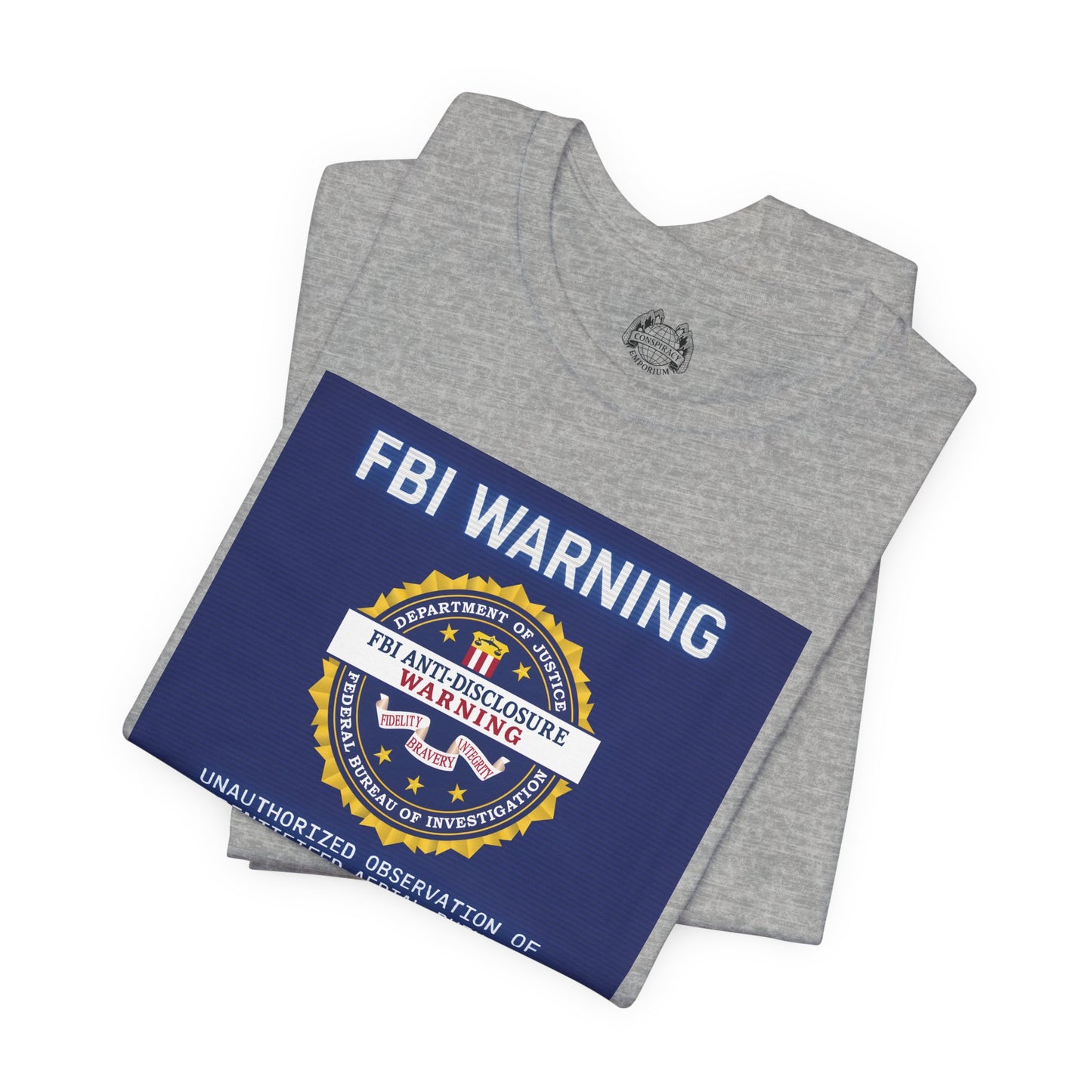 FBI WARNING — Standard Issue Tee
