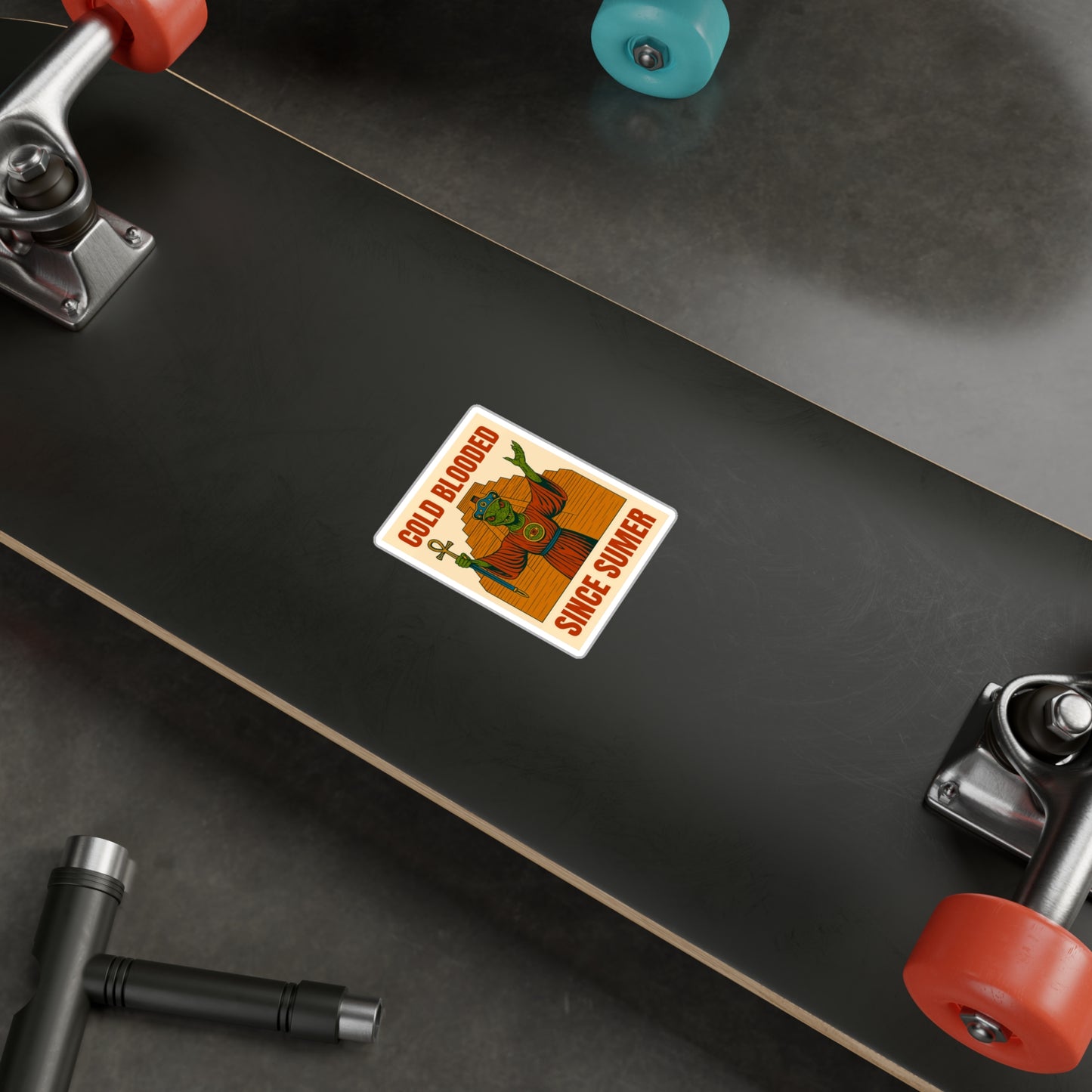 Cold Blooded Since Sumer — Vinyl Sticker