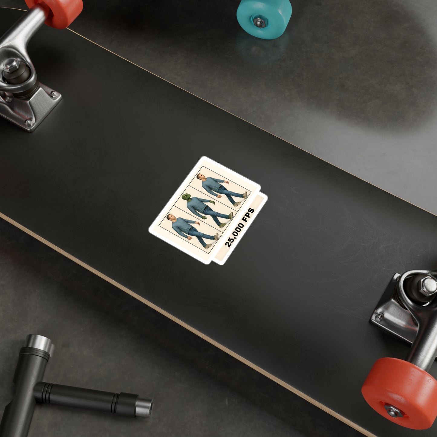 25,000 FPS — Vinyl Sticker