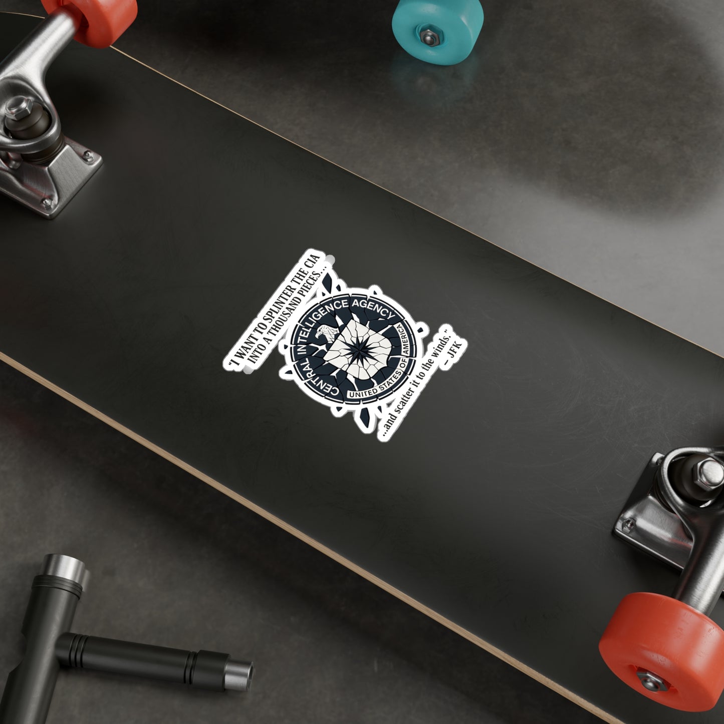 Splinter The CIA — Vinyl Sticker