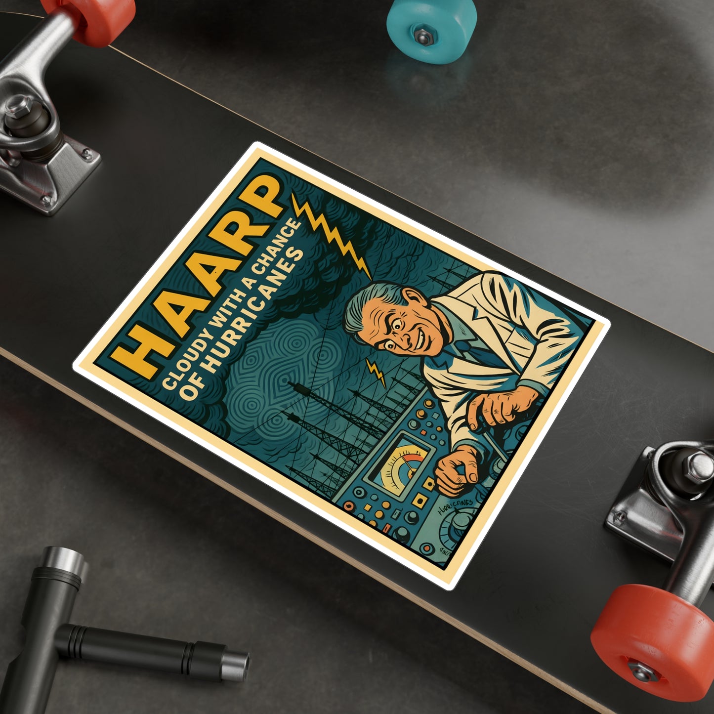 HAARP Forecast — Vinyl Sticker