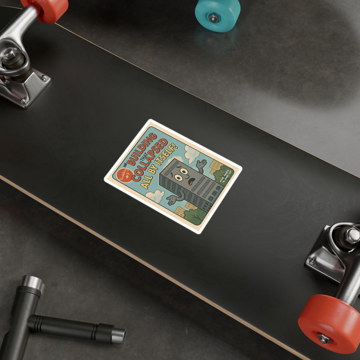 Building 7 — Vinyl Sticker