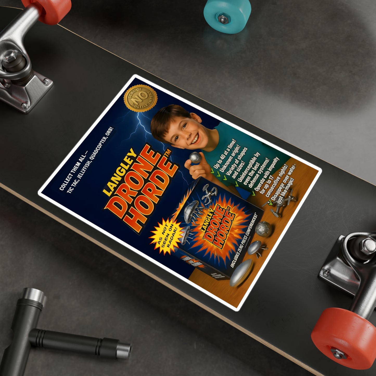 Langley Drone Horde™️ — Vinyl Sticker