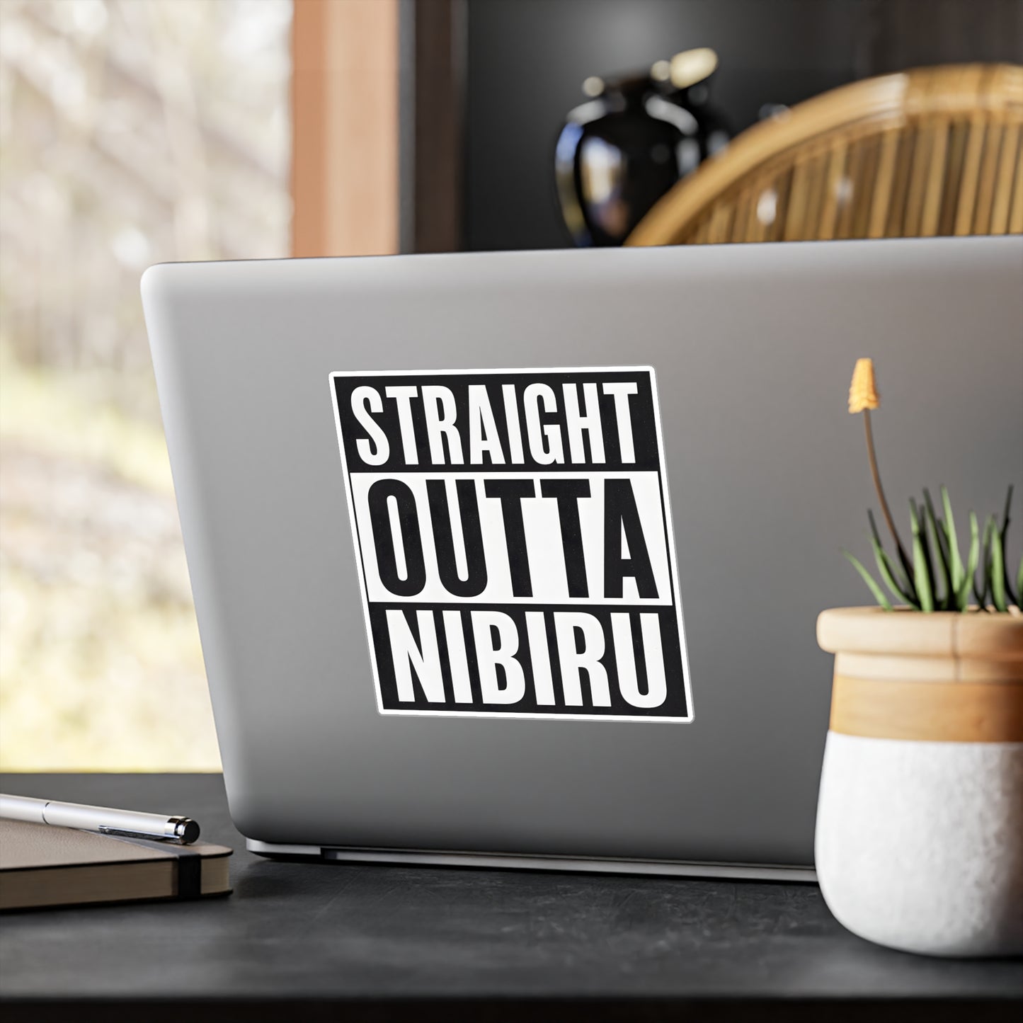 Straight Outta Nibiru — Vinyl Sticker