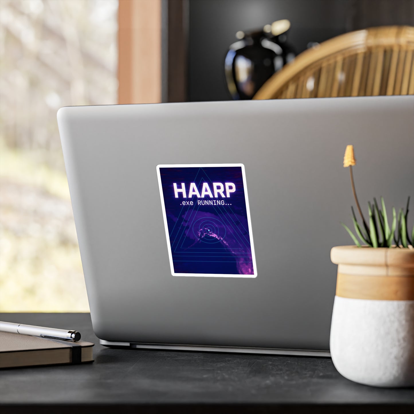 HAARP EXE — Vinyl Sticker