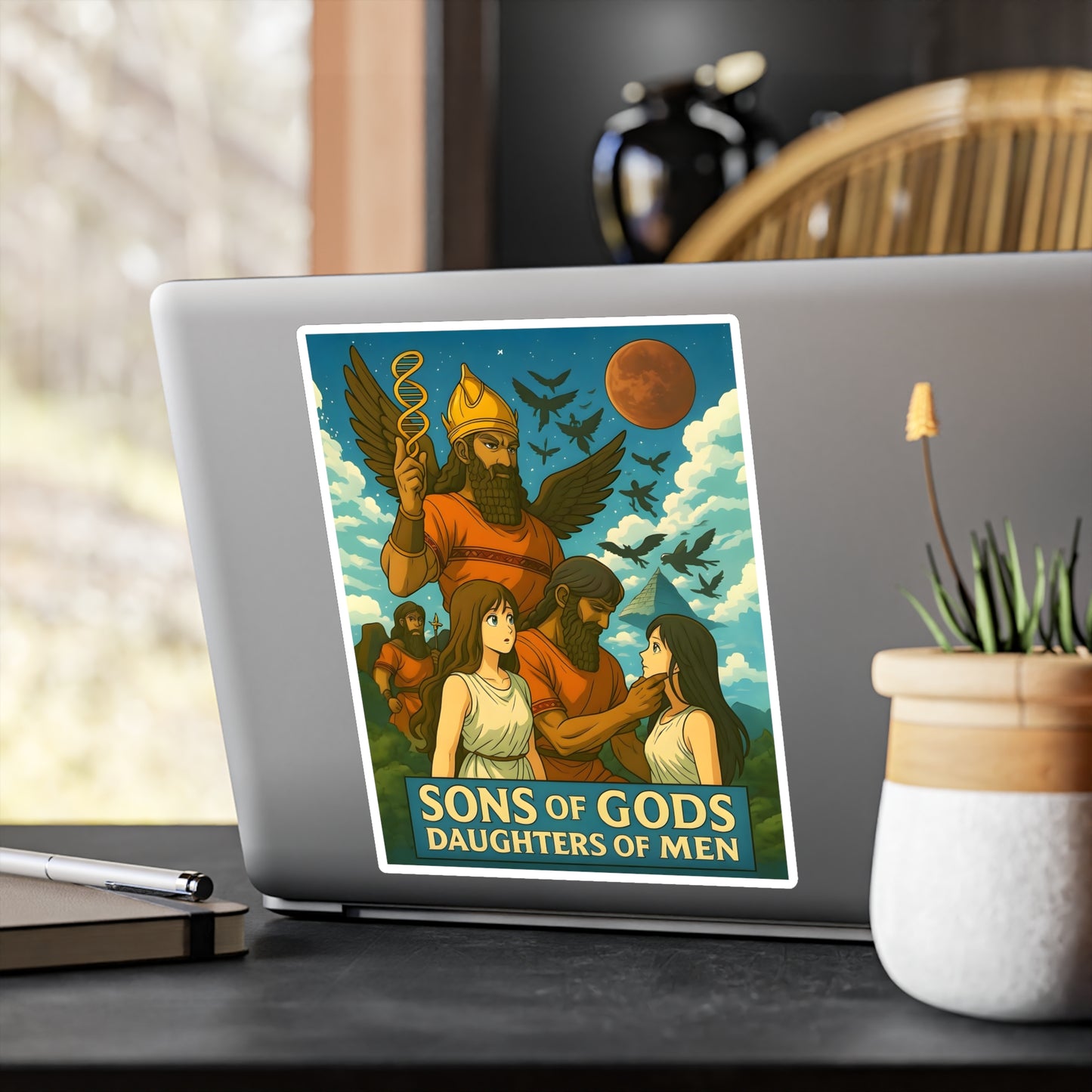 Sons of Gods Daughters of Men — Vinyl Sticker