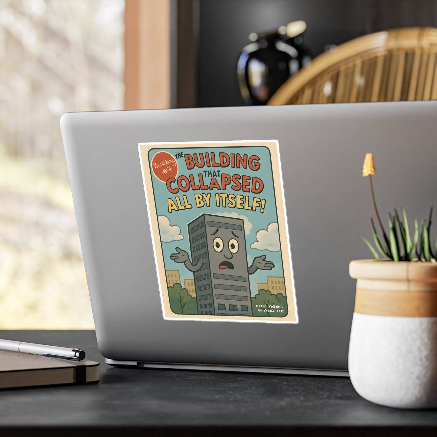 Building 7 — Vinyl Sticker