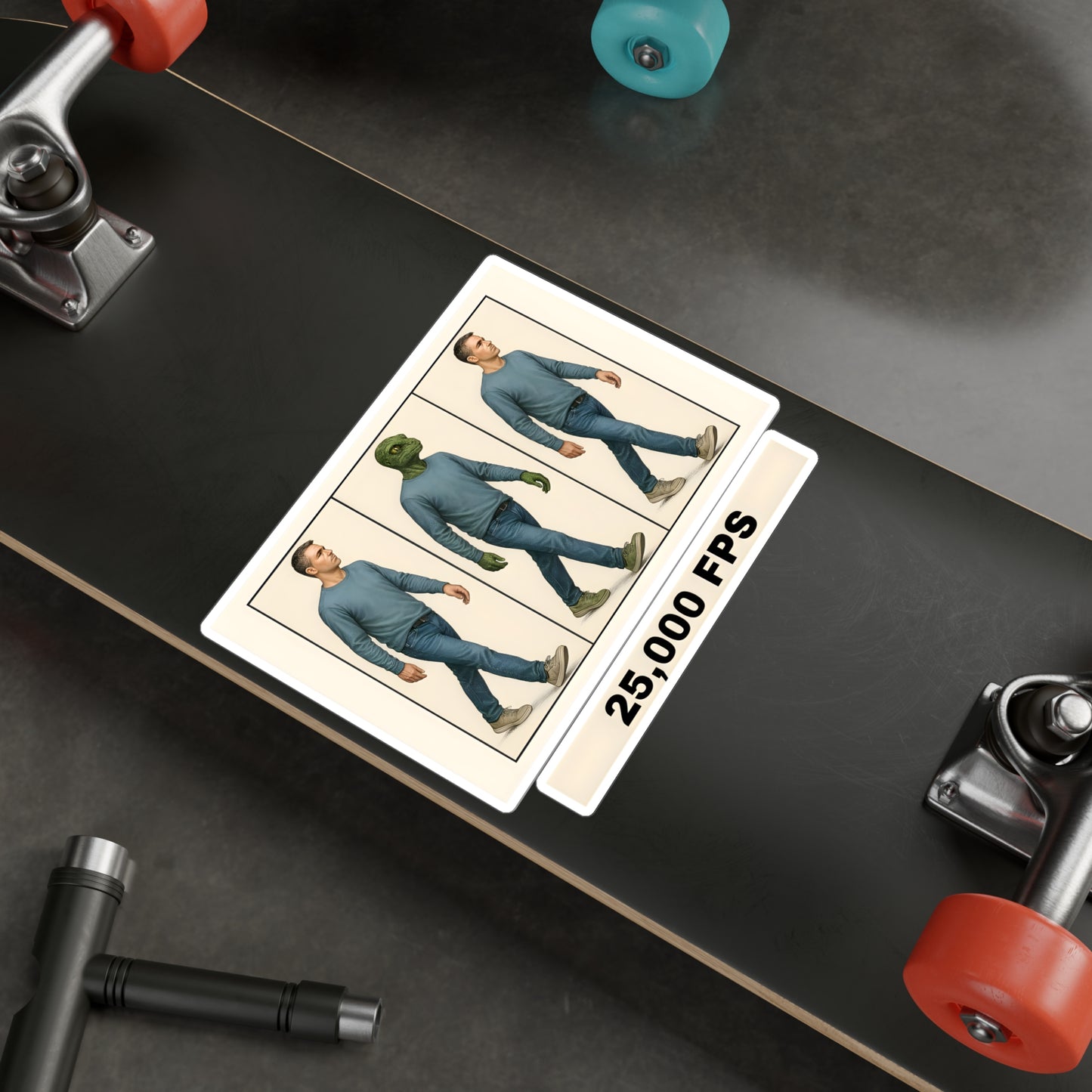 25,000 FPS — Vinyl Sticker
