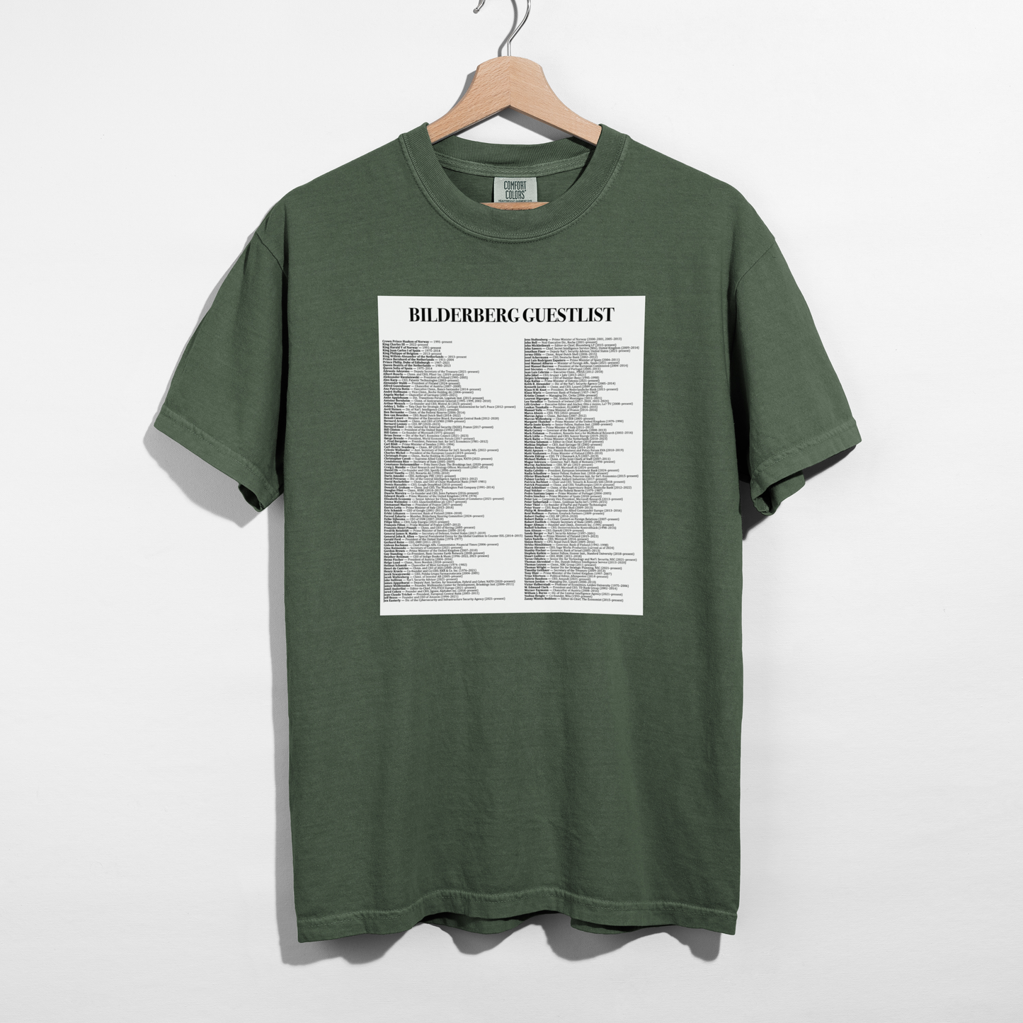 The Real Guest List — Pure Cotton Tee