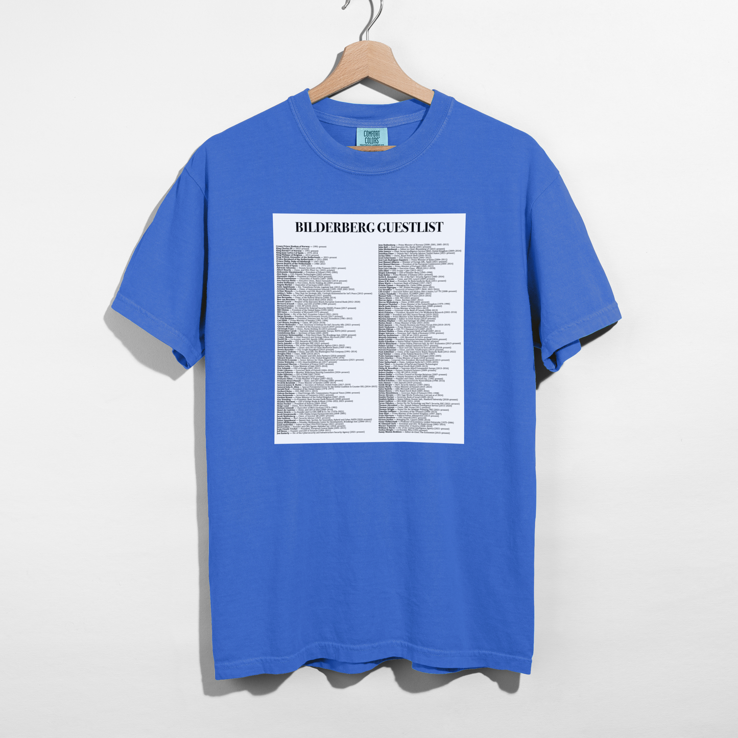 The Real Guest List — Pure Cotton Tee