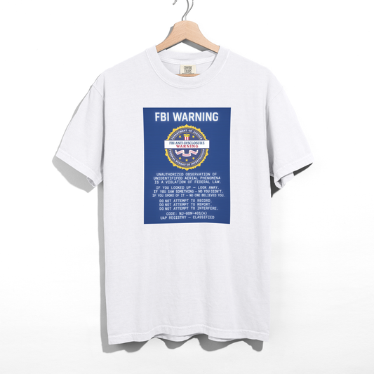 FBI WARNING — Pure Cotton Tee