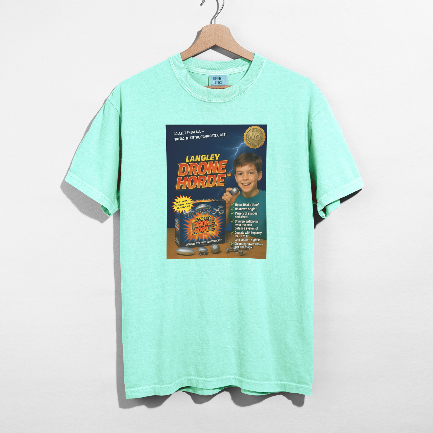 Langley Drone Horde™️ — Pure Cotton Tee