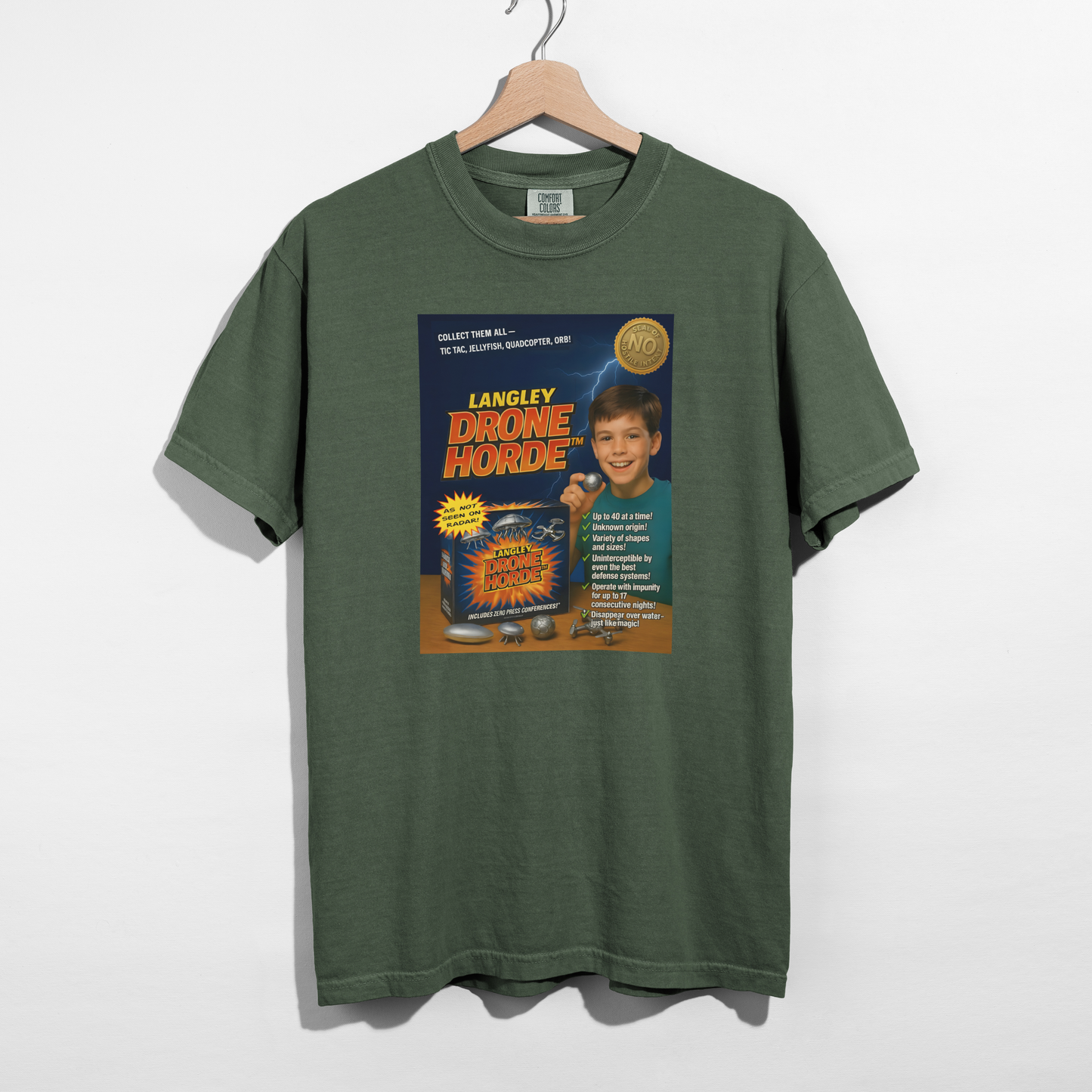 Langley Drone Horde™️ — Pure Cotton Tee