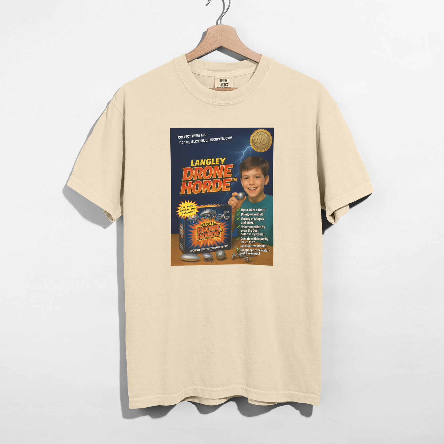 Langley Drone Horde™️ — Pure Cotton Tee