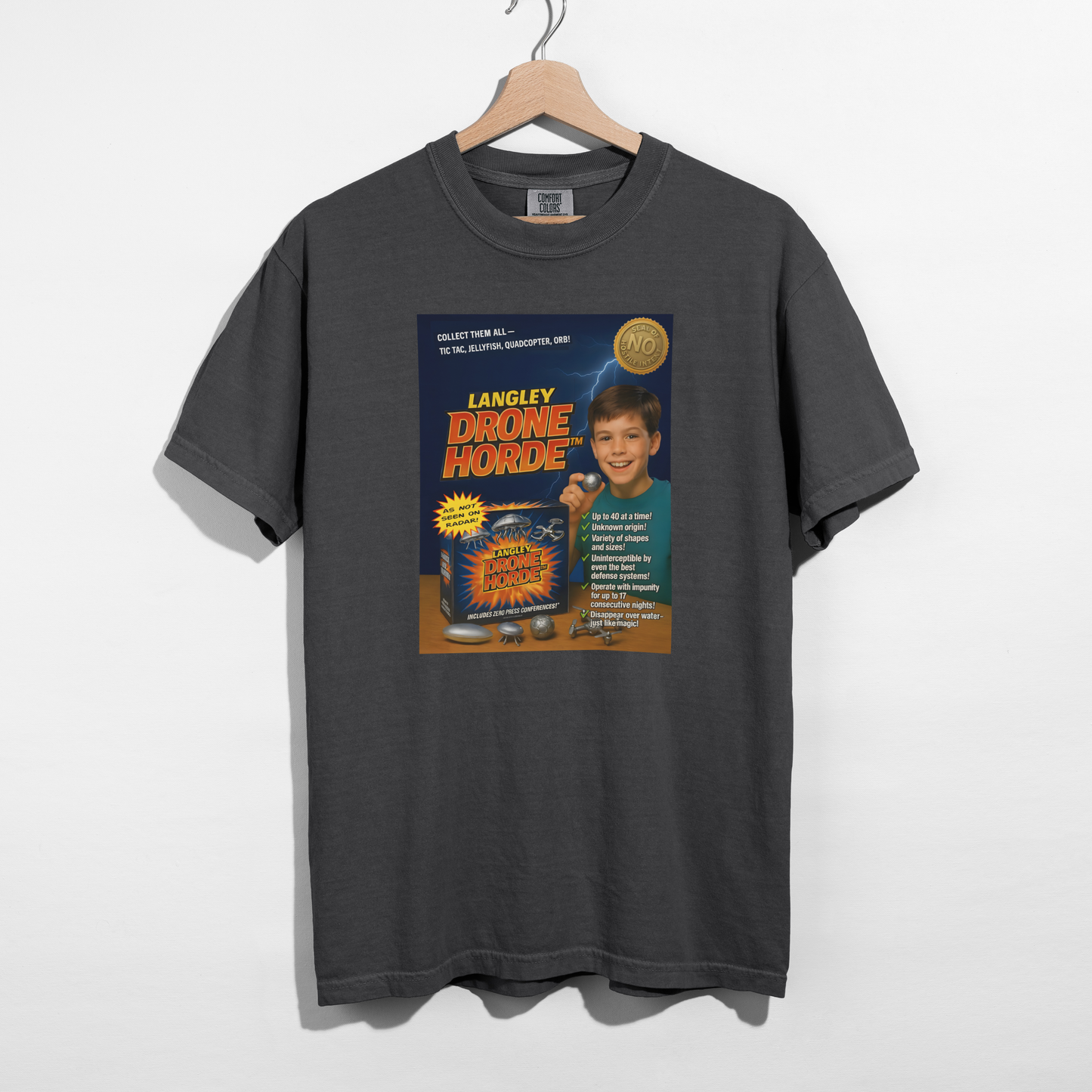 Langley Drone Horde™️ — Pure Cotton Tee