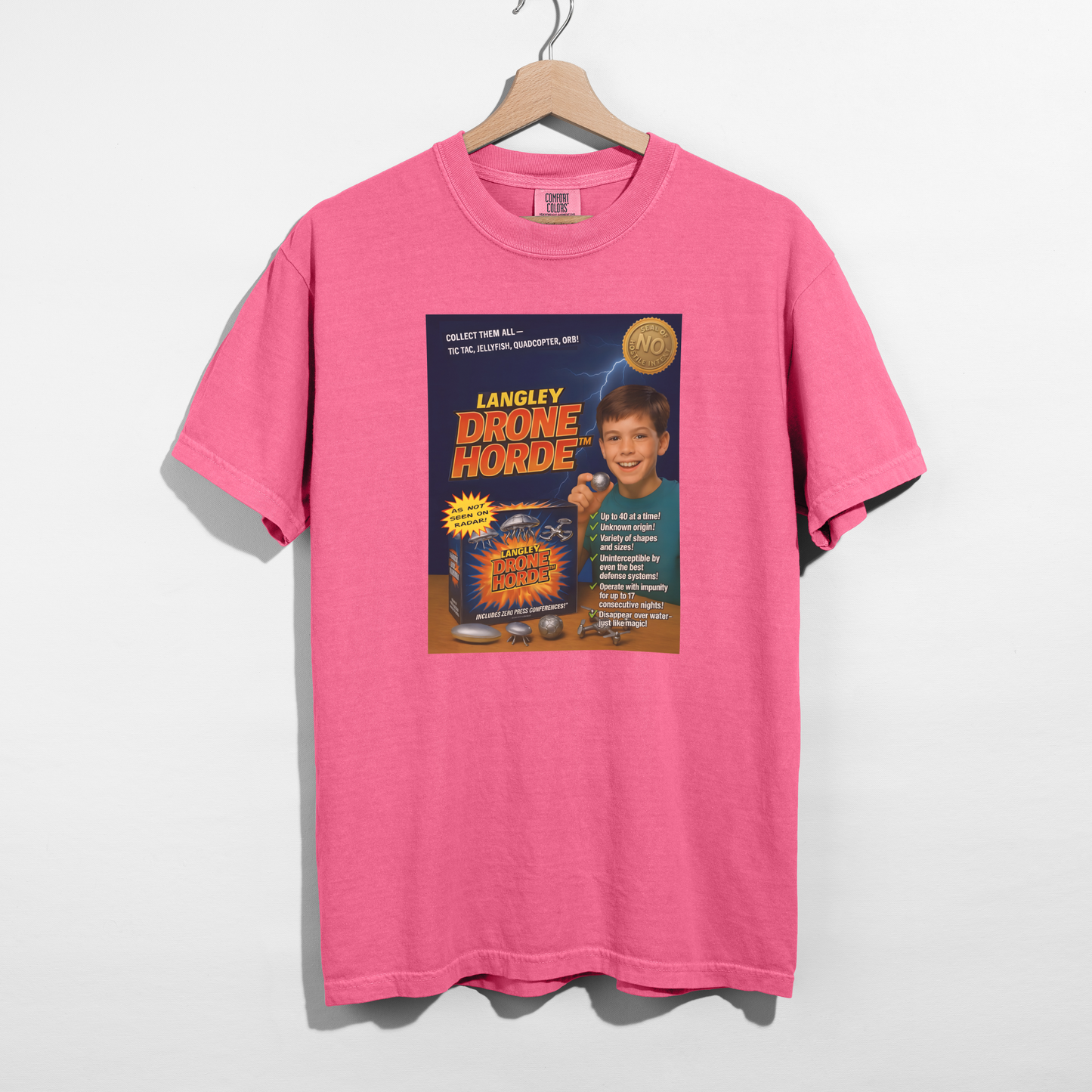 Langley Drone Horde™️ — Pure Cotton Tee