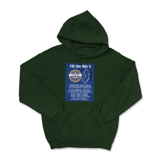 FBI WARNING (NJ Edition) — Field Protocol Hoodie