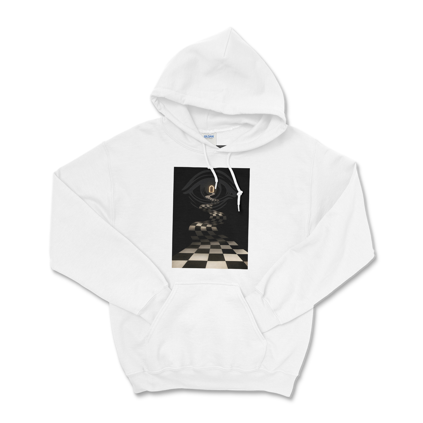 Chequered Path — Field Protocol Hoodie