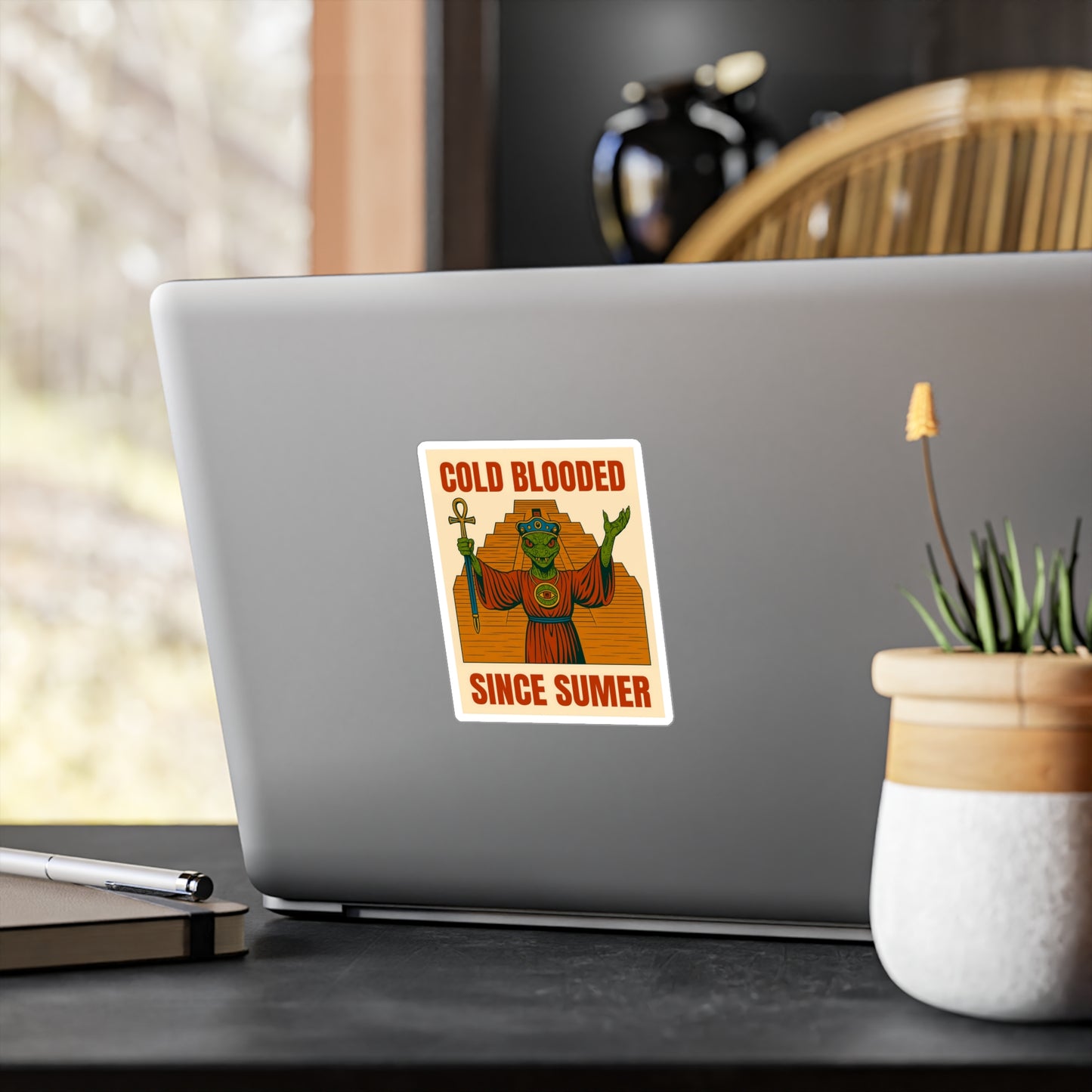 Cold Blooded Since Sumer — Vinyl Sticker