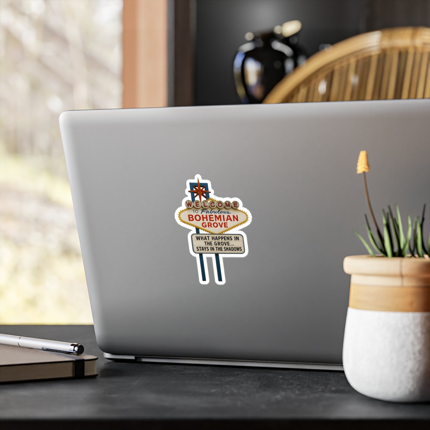 What Happens at The Grove — Vinyl Sticker