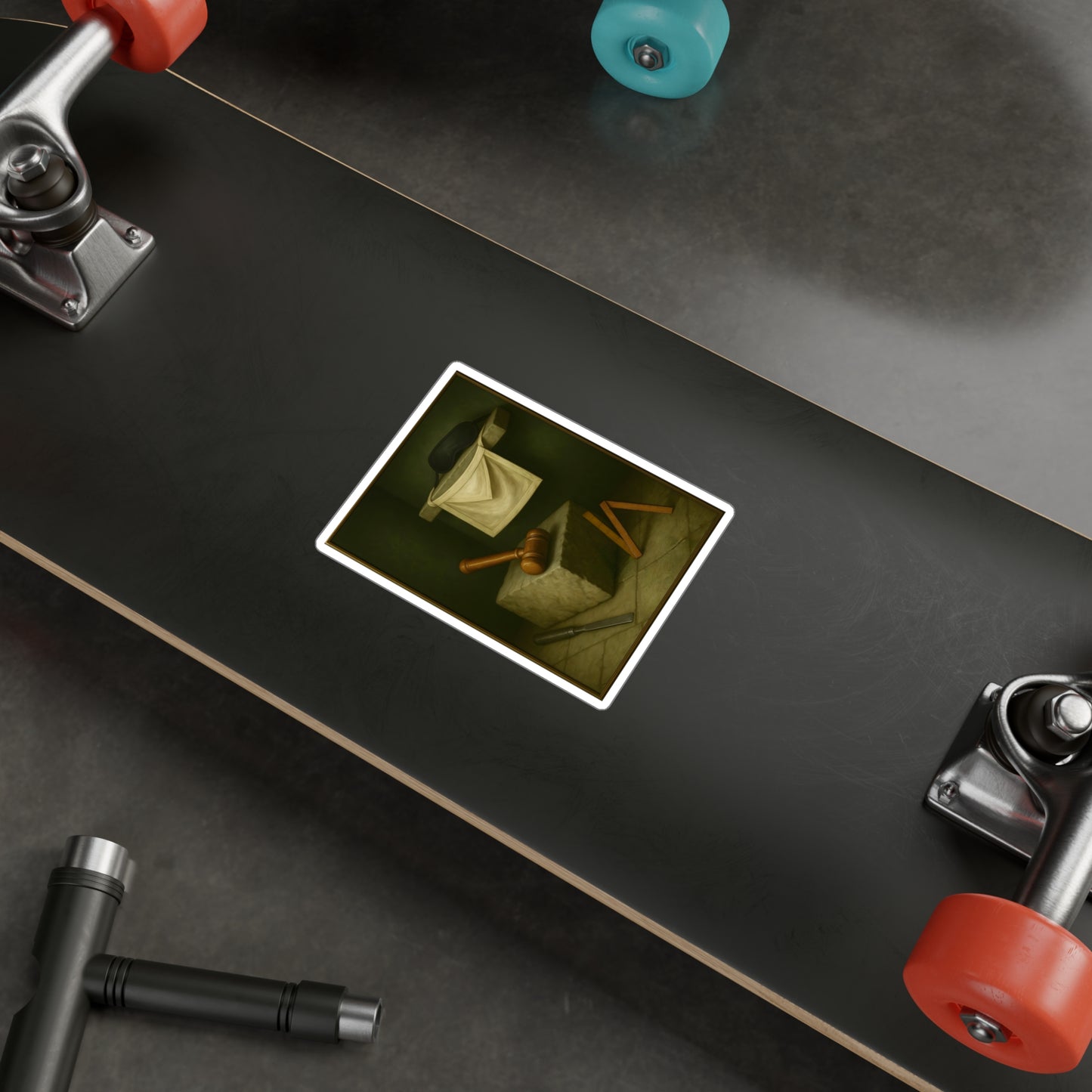 Entered Apprentice — Vinyl Sticker