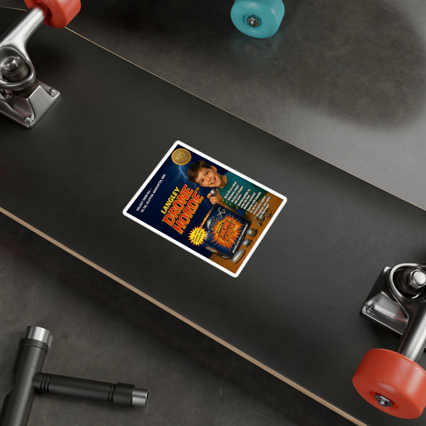 Langley Drone Horde™️ — Vinyl Sticker