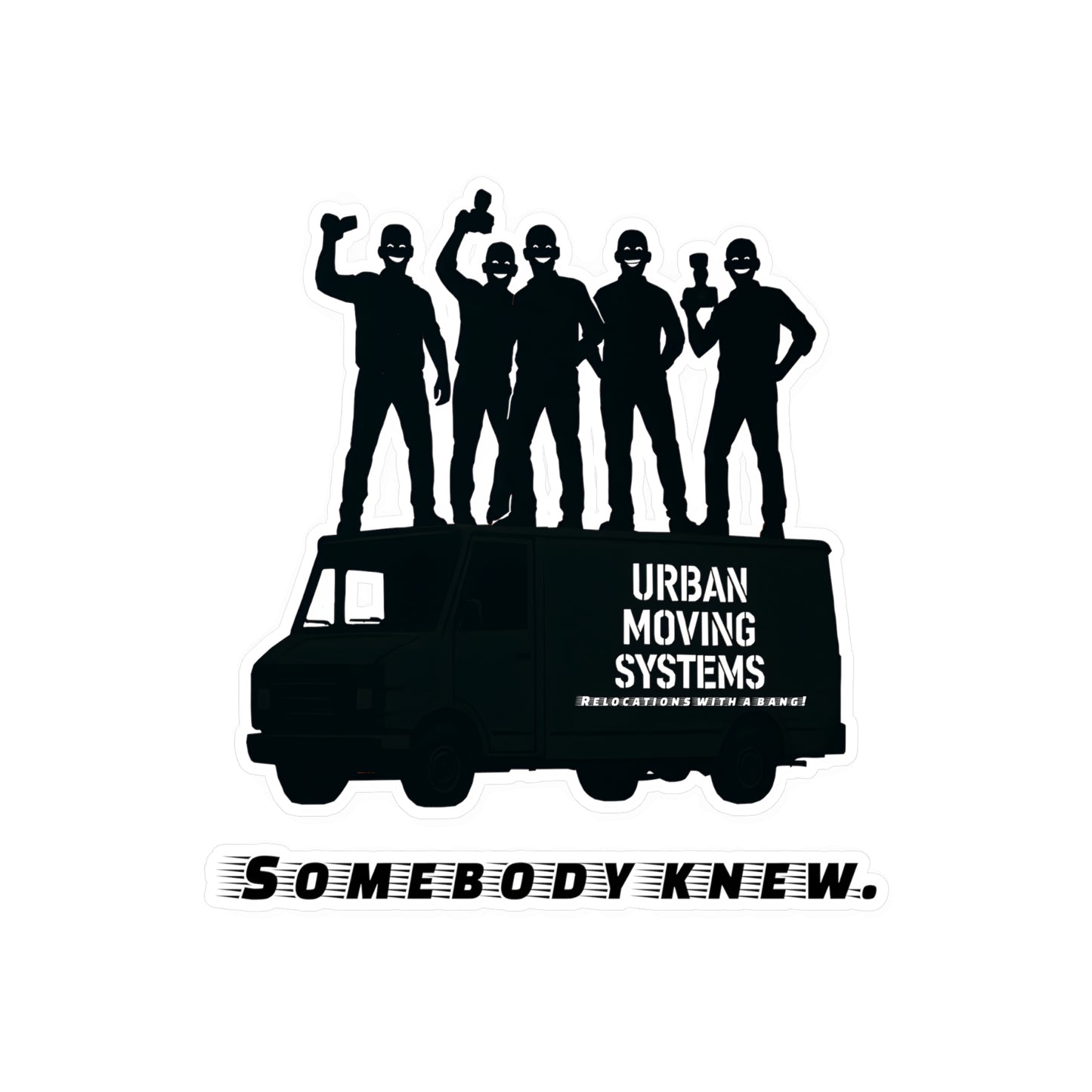 Urban Moving Systems — Vinyl Sticker