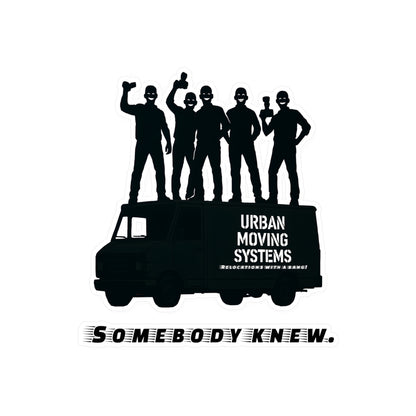 Urban Moving Systems — Vinyl Sticker