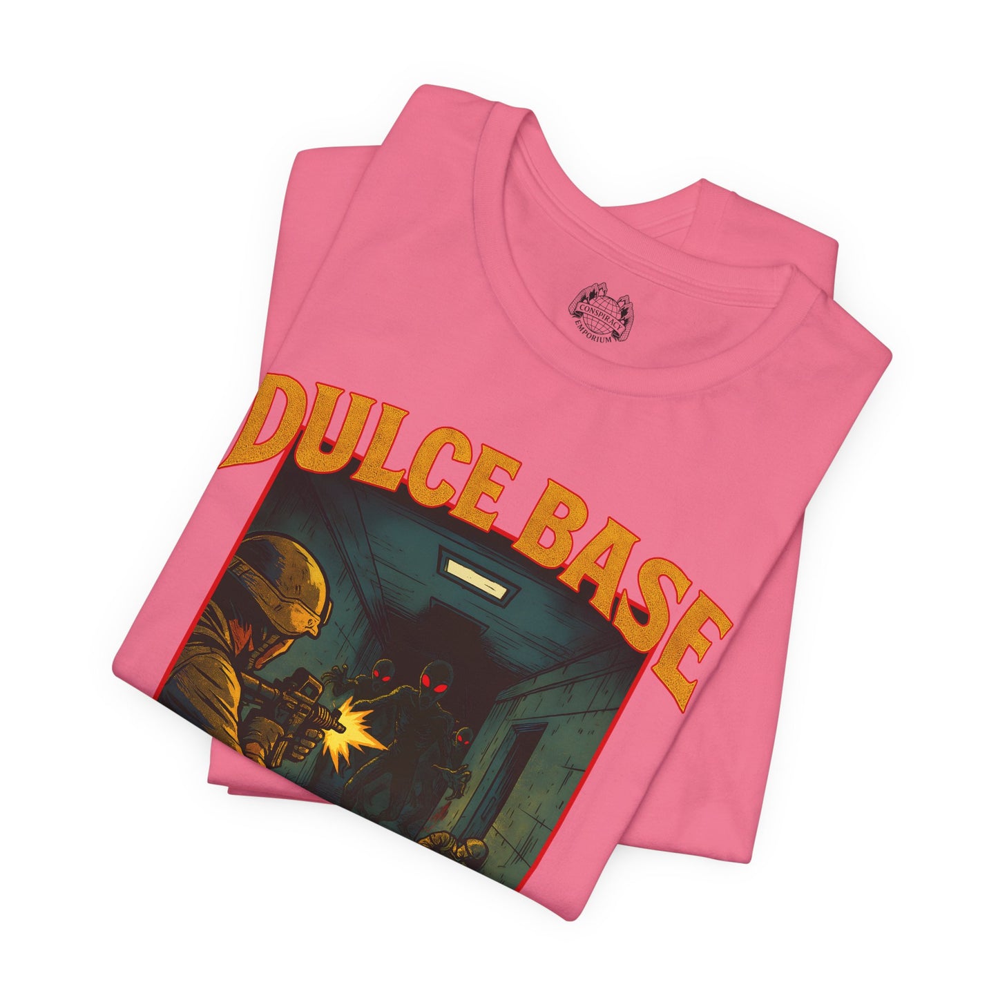 DULCE BASE FIREFIGHT — Standard Issue Tee