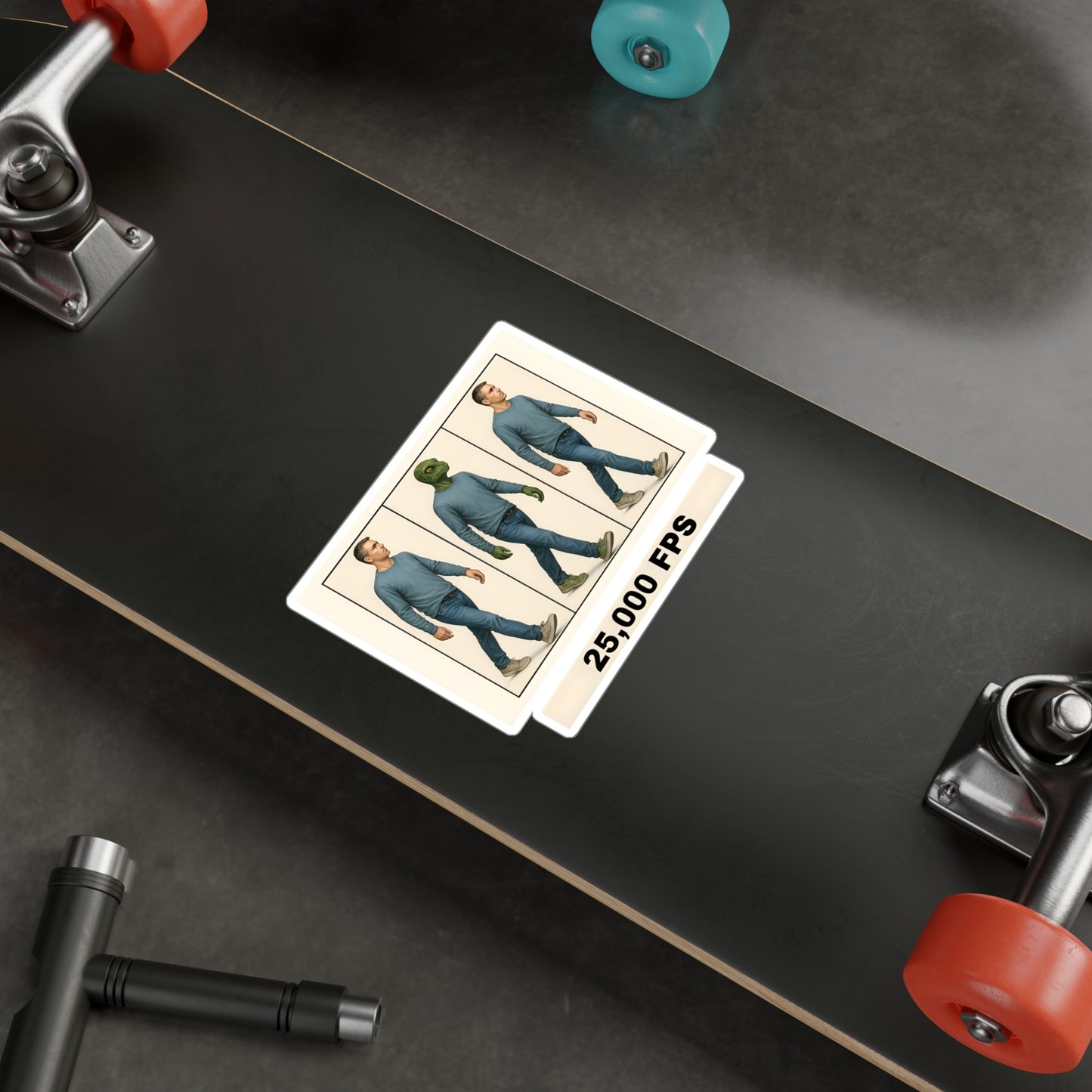 25,000 FPS — Vinyl Sticker