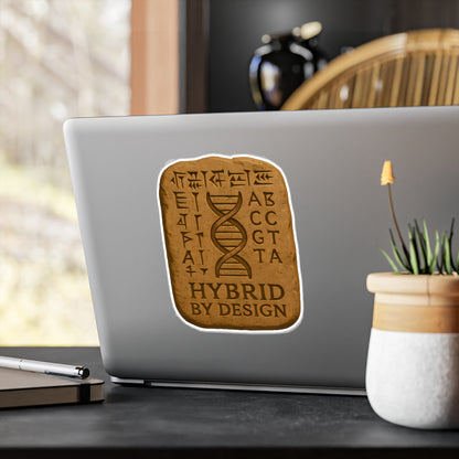 Hybrid by Design — Vinyl Sticker
