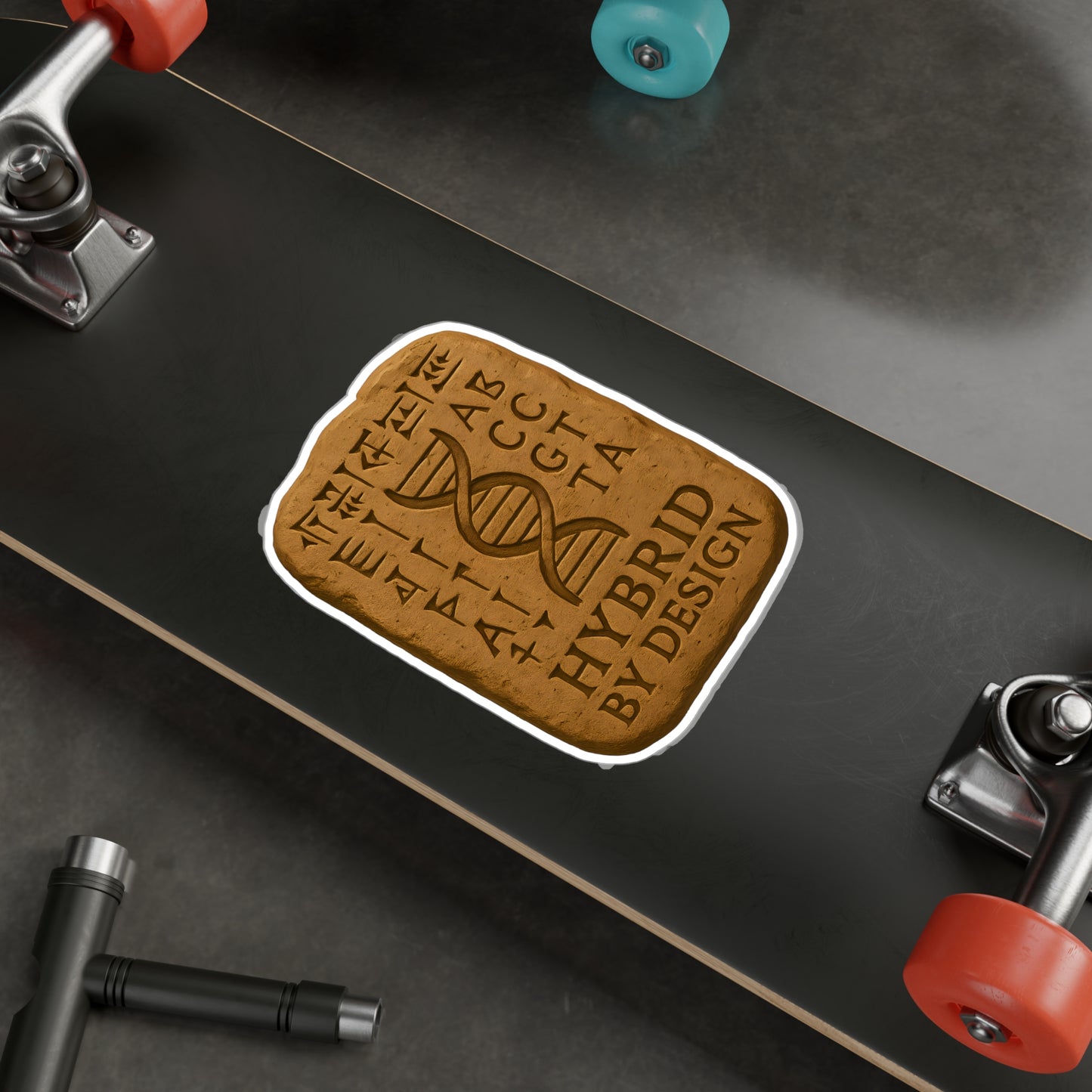 Hybrid by Design — Vinyl Sticker
