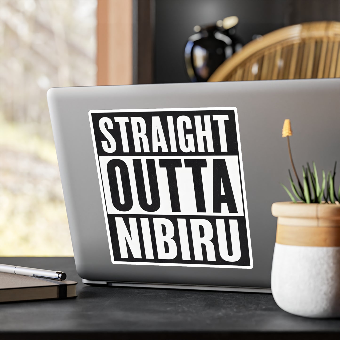 Straight Outta Nibiru — Vinyl Sticker