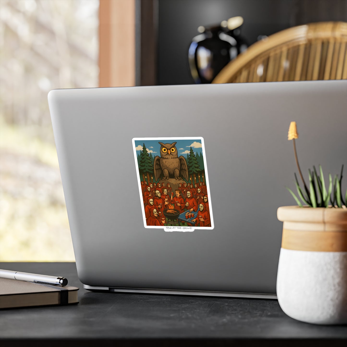 BBQ at The Grove — Vinyl Sticker