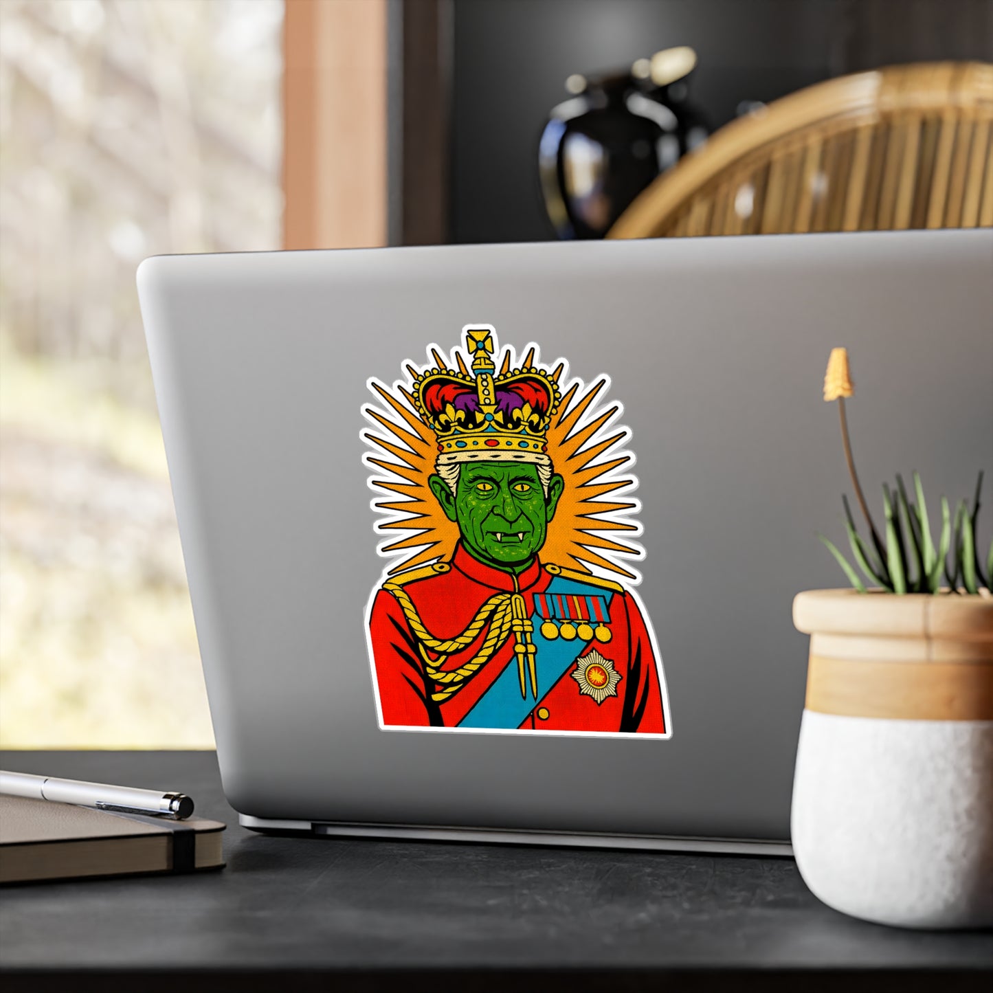 Prince of Scales — Vinyl Sticker