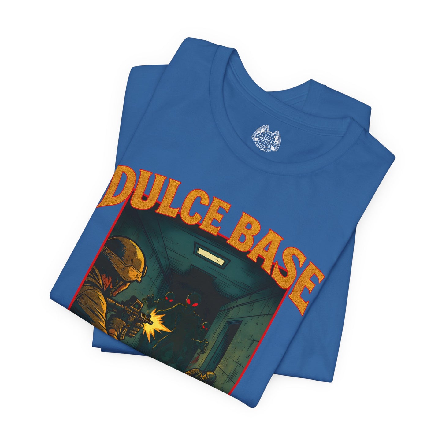 DULCE BASE FIREFIGHT — Standard Issue Tee
