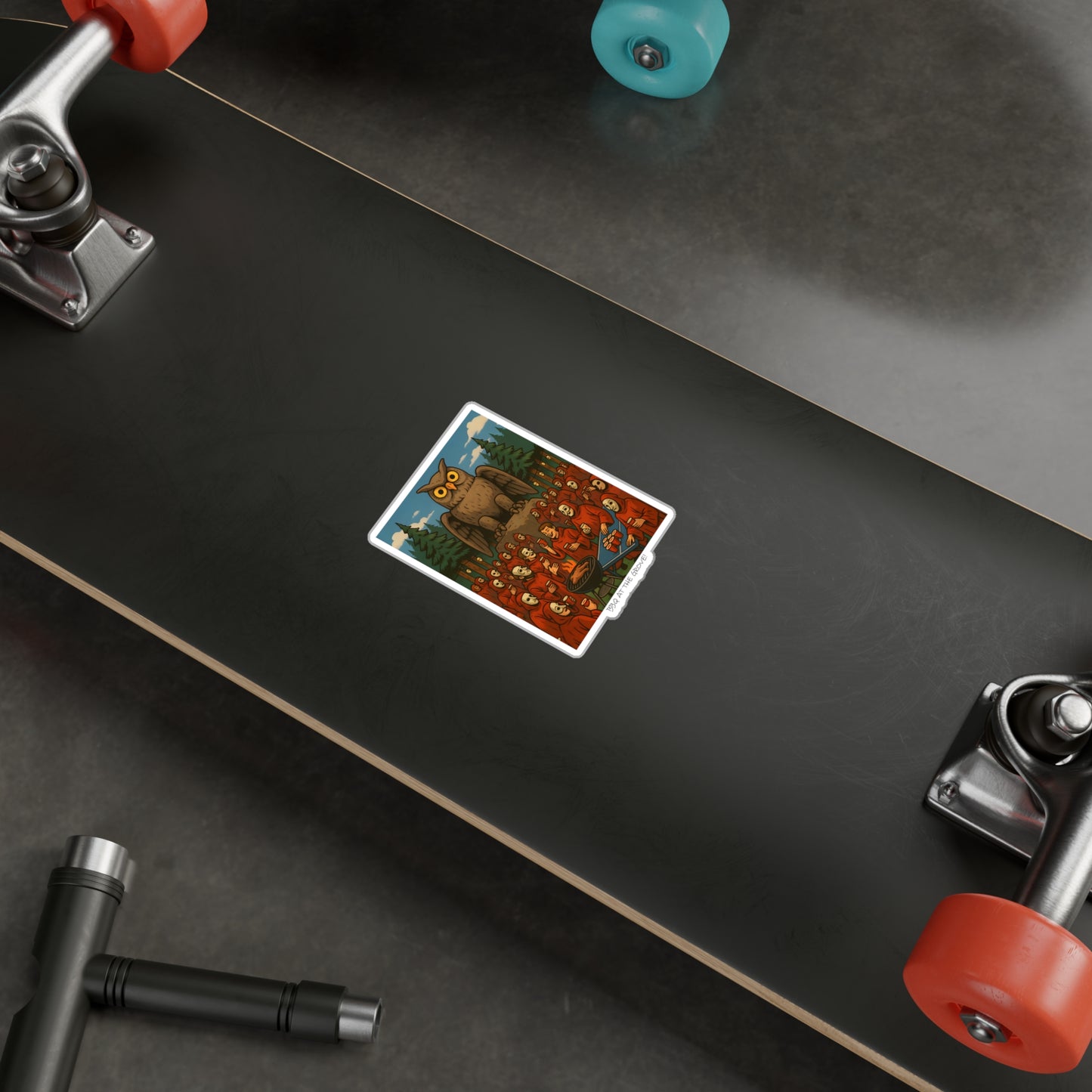 BBQ at The Grove — Vinyl Sticker