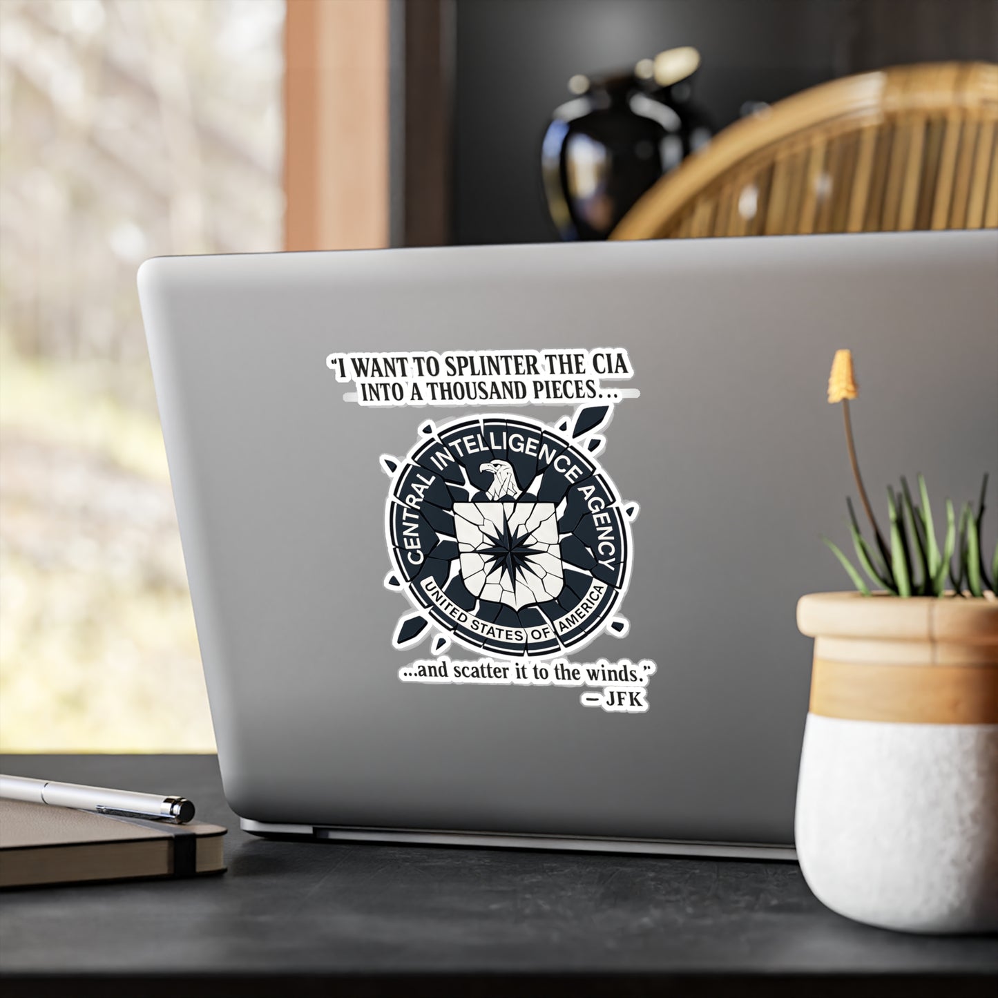 Splinter The CIA — Vinyl Sticker