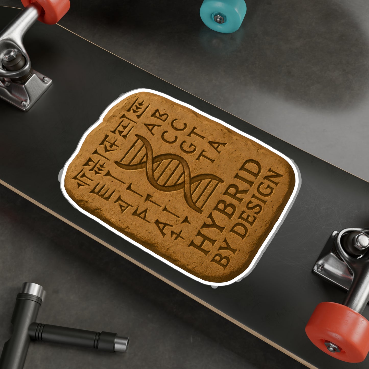 Hybrid by Design — Vinyl Sticker