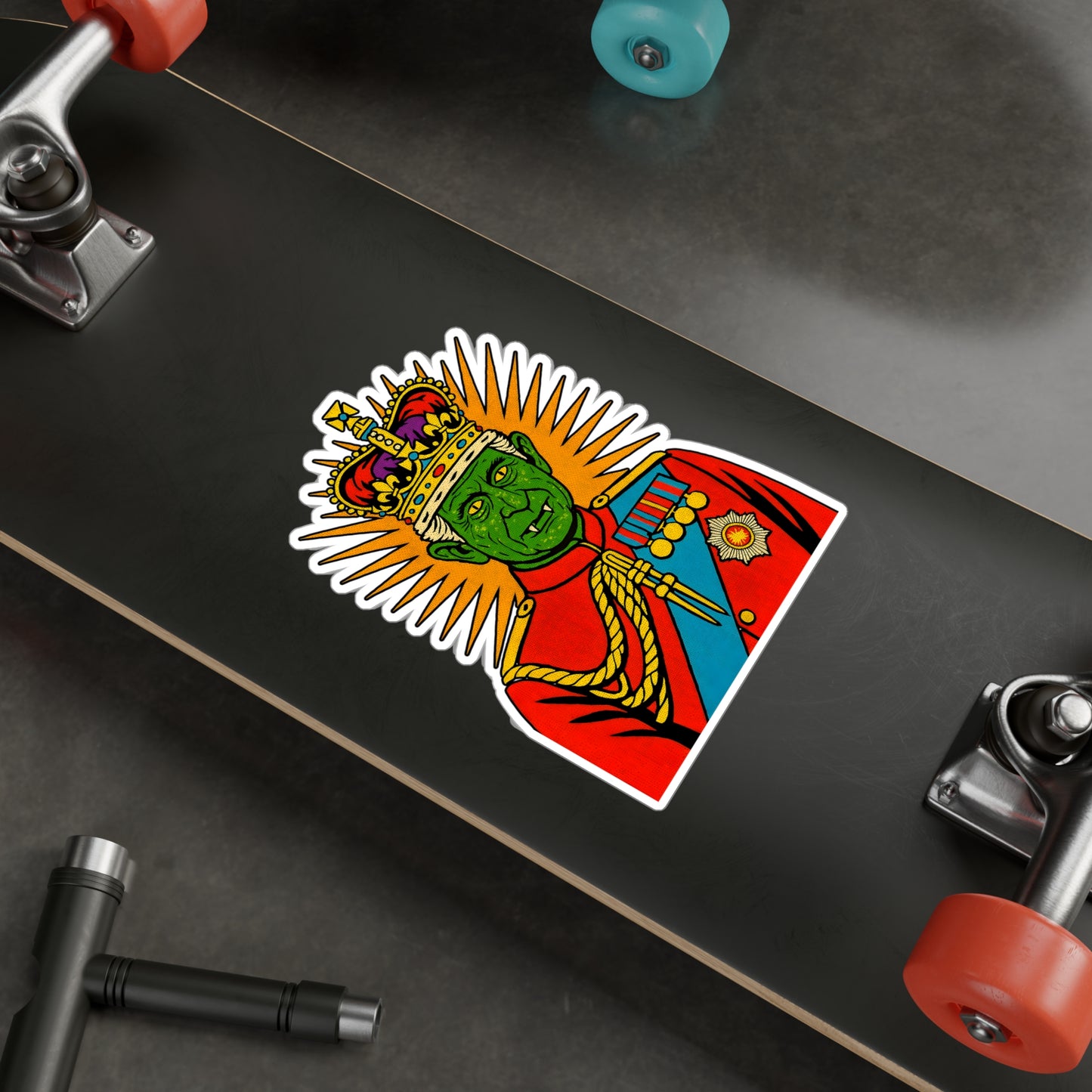 Prince of Scales — Vinyl Sticker