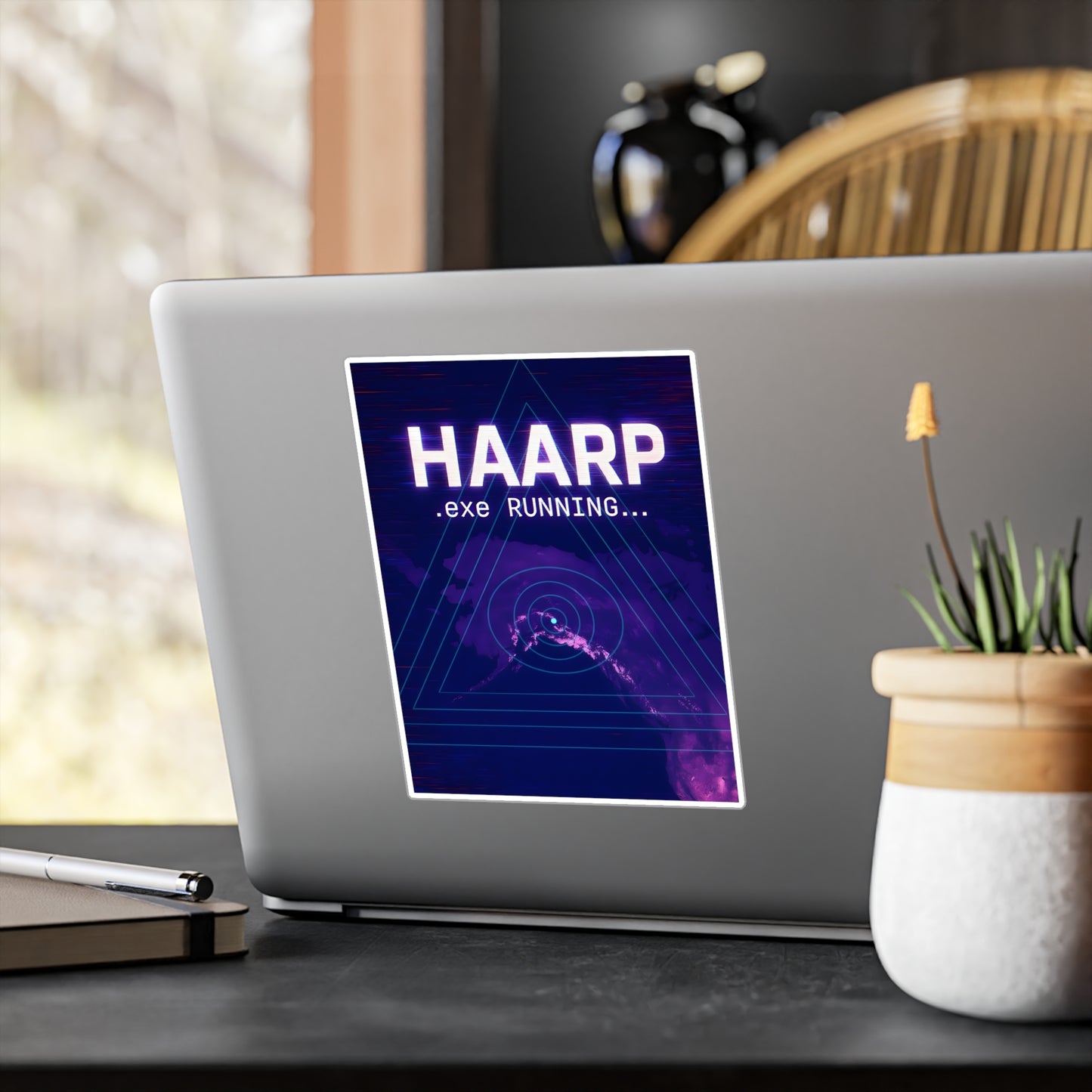 HAARP EXE — Vinyl Sticker