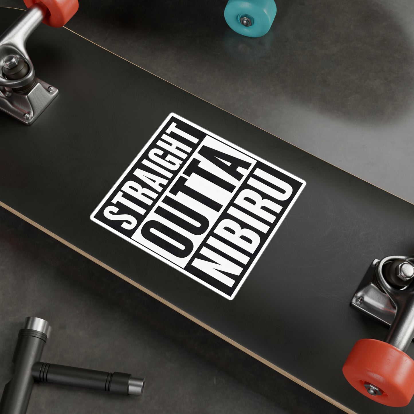 Straight Outta Nibiru — Vinyl Sticker