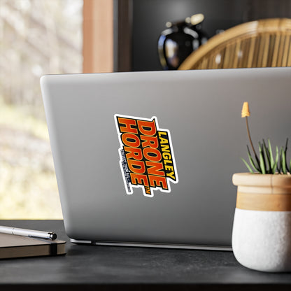 Langley Drone Horde™️ (Logo) — Vinyl Sticker
