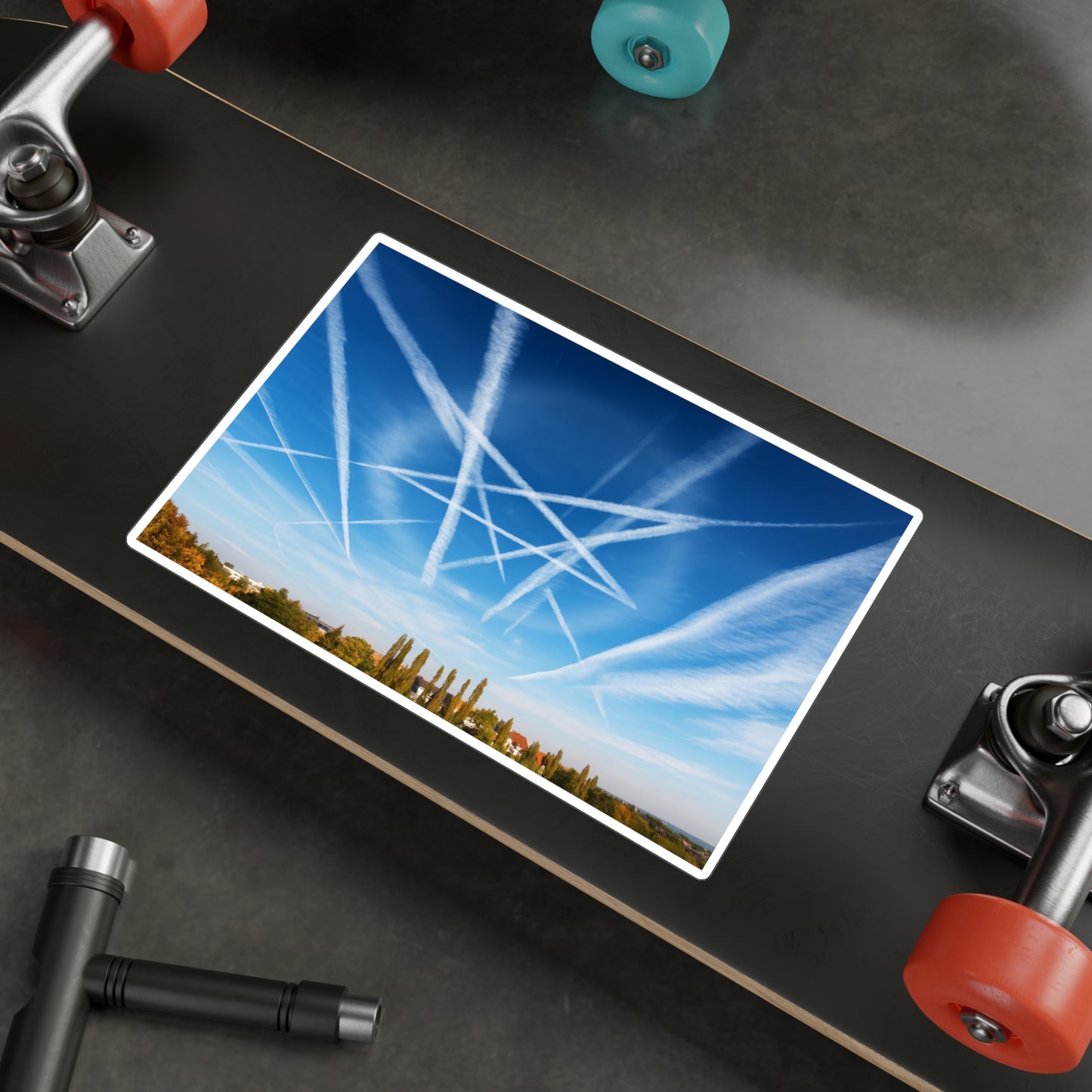 Satanic Skywriters — Vinyl Sticker