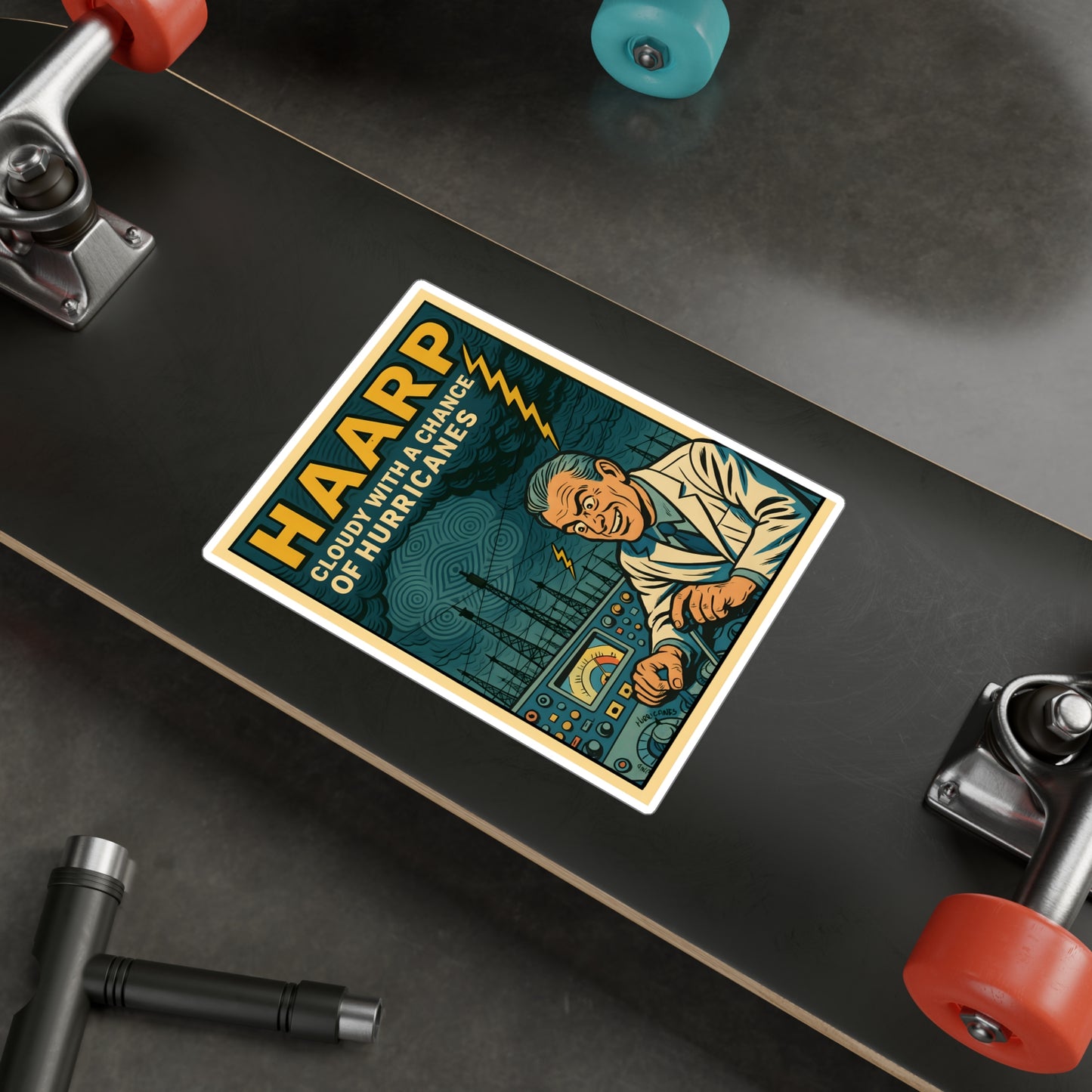 HAARP Forecast — Vinyl Sticker